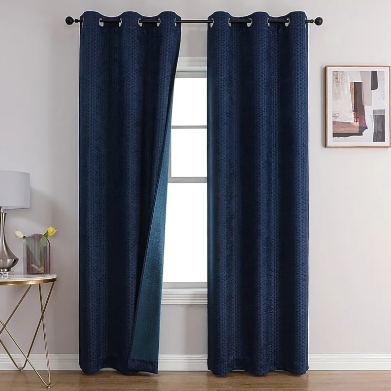 Callisto Grommet Top Blackout Set of 2 Curtain Panel