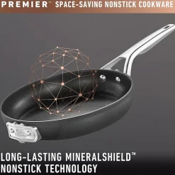 Calphalon Premier Space-Saving Hard Anodized 5-qt. Saute Pan