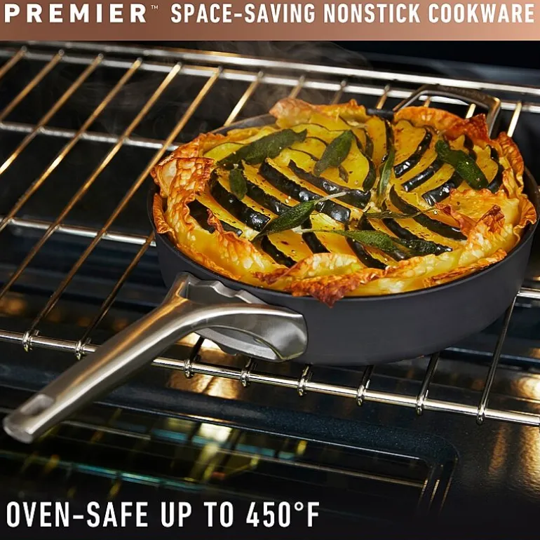 Calphalon Premier Space-Saving Hard Anodized 5-qt. Saute Pan