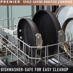 Calphalon Premier Space-Saving Hard Anodized 5-qt. Saute Pan