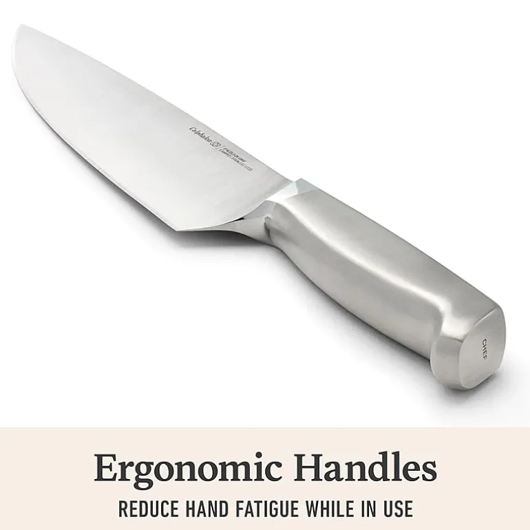 Calphalon Stainless Steel 15-pc. with Sharpin Edgetech Knife Block Set