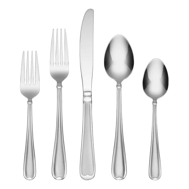 Cambridge Allure 40-pc. Flatware Set & Caddy