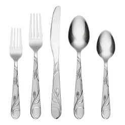 Cambridge Zehira 40-pc. Flatware Set & Caddy