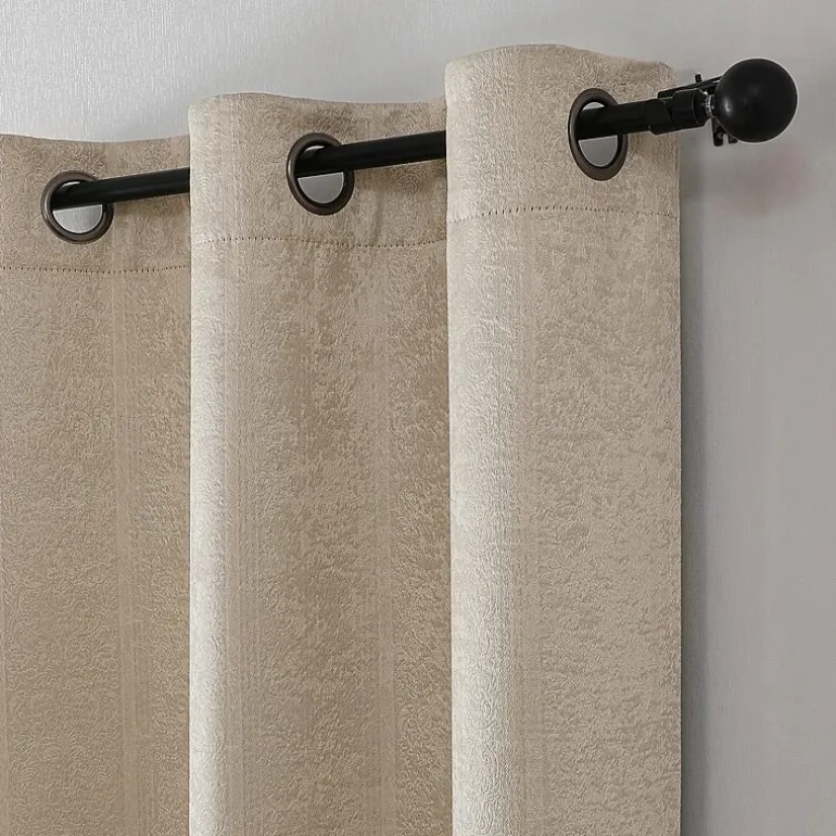 Cambrie Grommet Top Blackout Set of 2 Curtain Panel