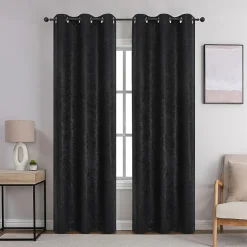 Cambrie Grommet Top Blackout Set of 2 Curtain Panel