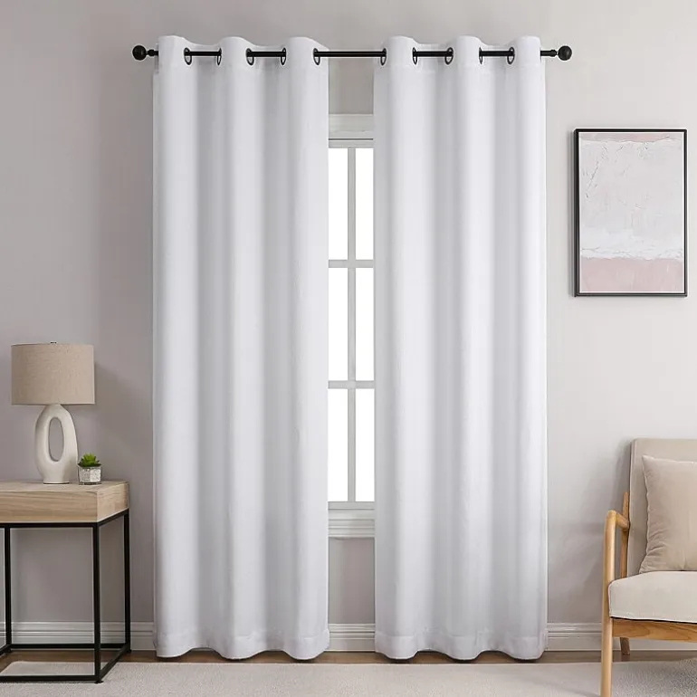 Cambrie Grommet Top Blackout Set of 2 Curtain Panel