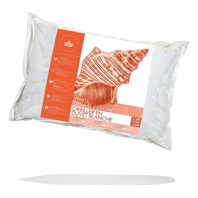 Canadian Down & Feather Company 625 Loft Medium Support Down Pillow