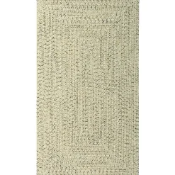Capel Inc. Sea Pottery Concentric Braided Rectangular Rugs
