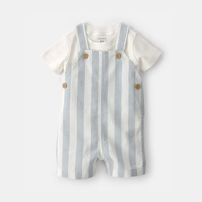 Carter's Baby Boys 2-pc. Shortall Set