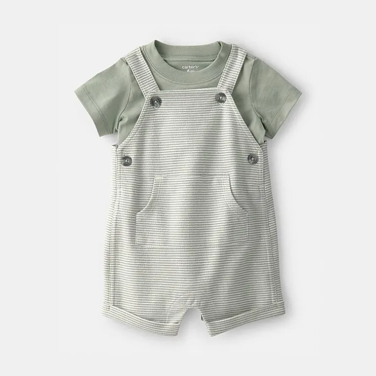 Carter's Baby Boys 2-pc. Shortall Set