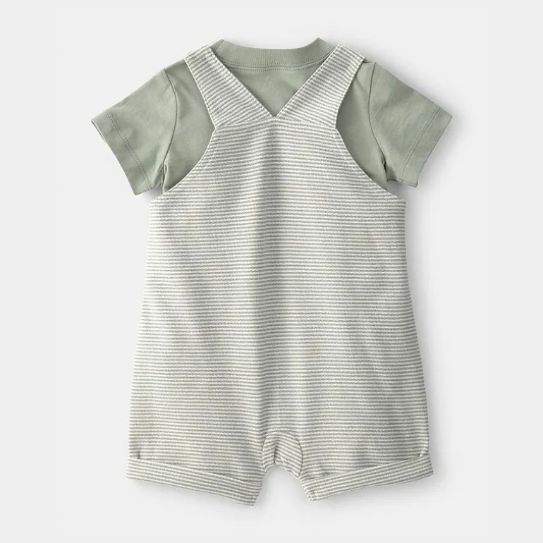 Carter's Baby Boys 2-pc. Shortall Set