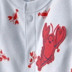 Carter's Baby Boys Short Sleeve Animal Romper
