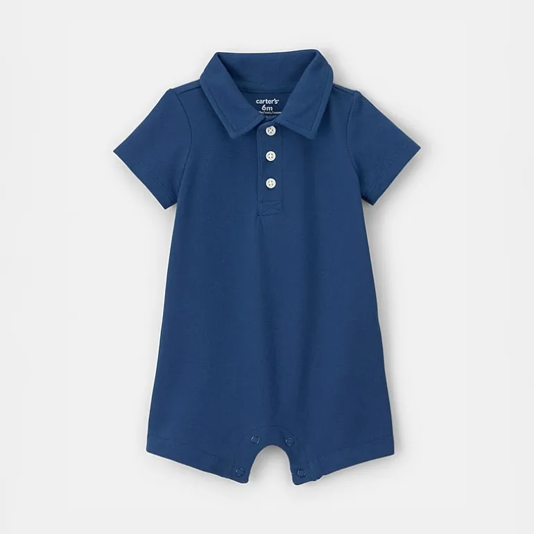 Carter's Baby Boys Short Sleeve Romper