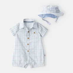 Carter's Baby Boys Short Sleeve Romper Set