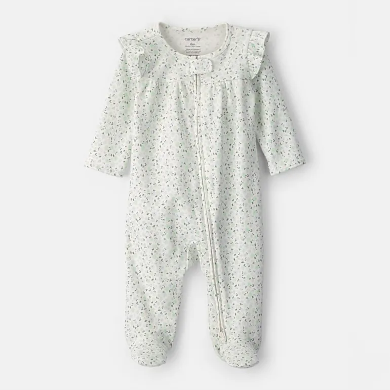 Carter's Baby Girls Floral Sleep and Play