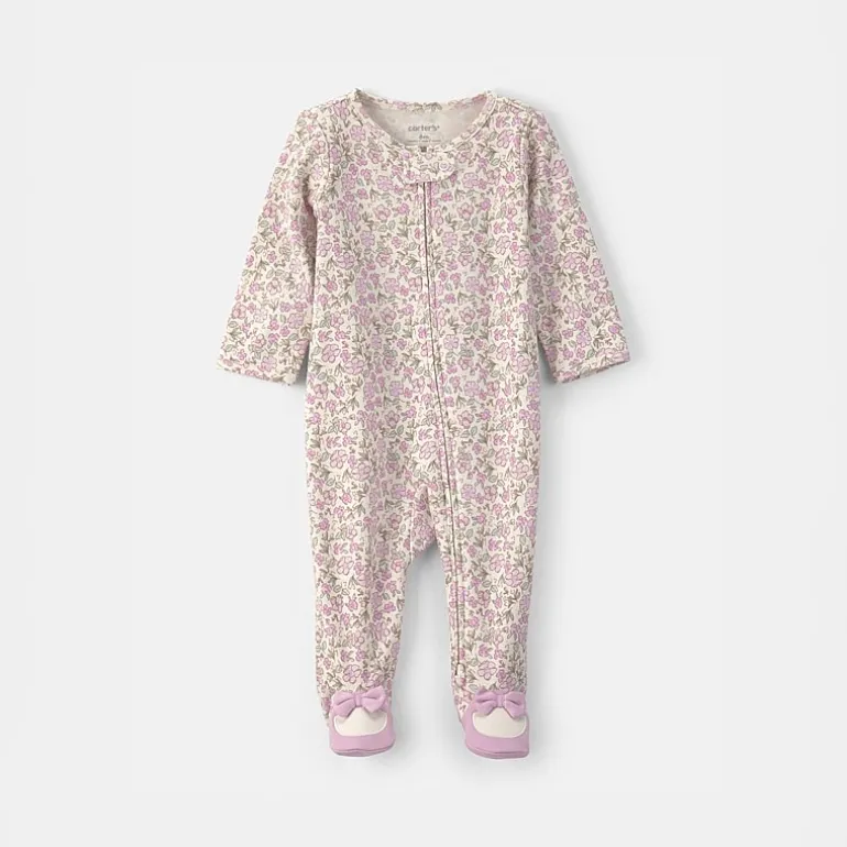Carter's Baby Girls Floral Sleep and Play