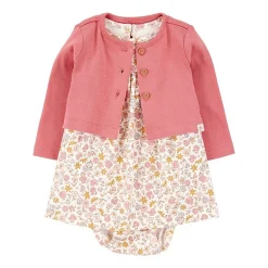 Carter's Baby Girls Flutter Floral 2-pc. Dress Set