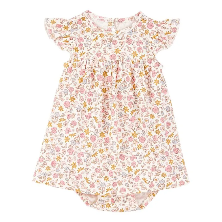 Carter's Baby Girls Flutter Floral 2-pc. Dress Set