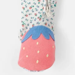 Carter's Baby Girls Footed Round Neck Long Sleeve One Piece Pajama