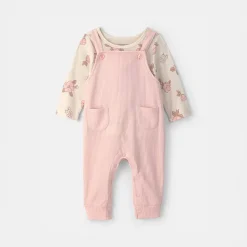 Carter's Baby Girls 2-pc. Jumpsuit Set