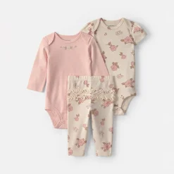 Carter's Baby Girls 3-pc. Pant Set