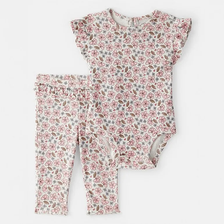 Carter's Baby Girls 3-pc. Pant Set