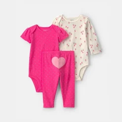 Carter's Baby Girls 3-pc. Pant Set
