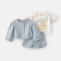 Carter's Baby Girls 3-pc. Short Set
