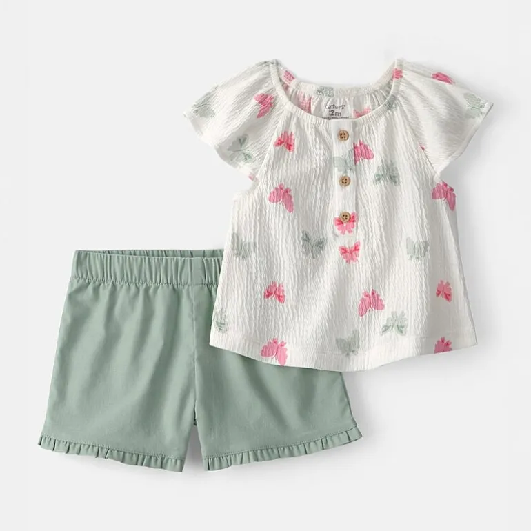 Carter's Baby Girls 2-pc. Short Set