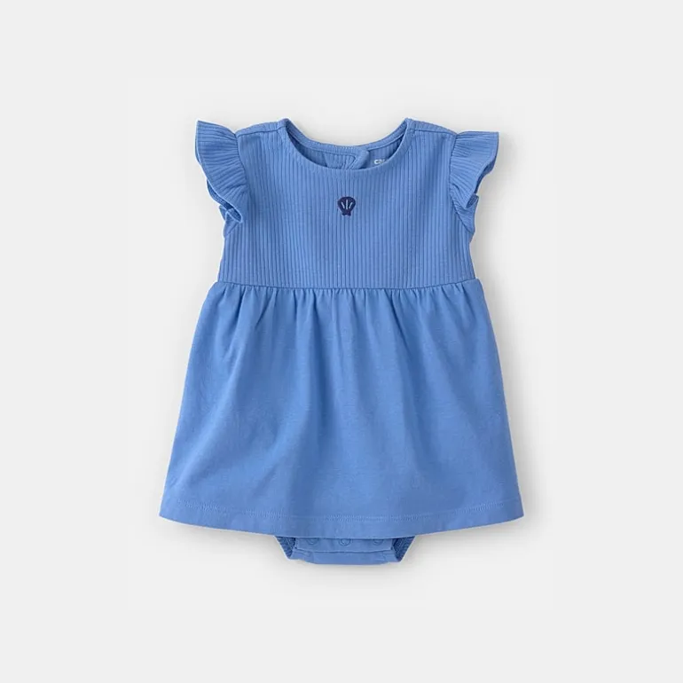 Carter's Baby Girls Short Sleeve Flutter Sundress