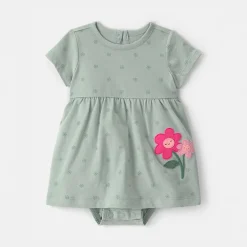 Carter's Baby Girls Short Sleeve Fitted Sundress