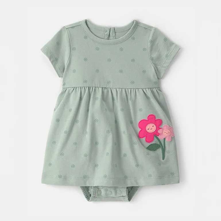 Carter's Baby Girls Short Sleeve Fitted Sundress