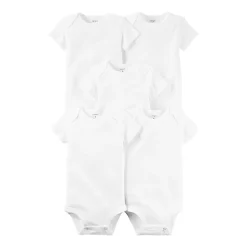 Carter's Baby Unisex Crew Neck Short Sleeve 5-pc. Bodysuit