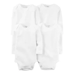 Carter's Baby Unisex Crew Neck Long Sleeve 4-pc. Bodysuit