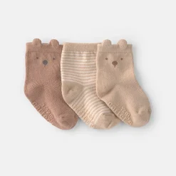Carter's Baby Unisex 3 Pair Baby Booties