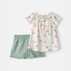 Carter's Butterfly Toddler Girls 2-pc. Short Set