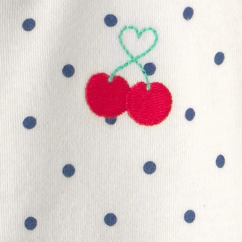 Carter's Cherry Baby Girls Dots Sleep and Play