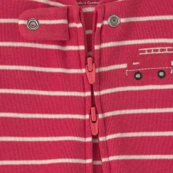 Carter's Firetruck Baby Boys Striped Sleep and Play