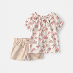Carter's Floral Toddler Girls 2-pc. Short Set