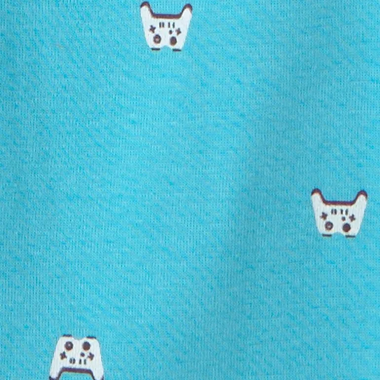 Carter's Little & Big Kid Boys Round Neck Short Sleeve 4-pc. Pajama Set