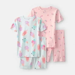 Carter's Little & Big Kid Girls 4-pc. Pajama Set