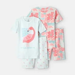 Carter's Little & Big Kid Girls 4-pc. Pajama Set