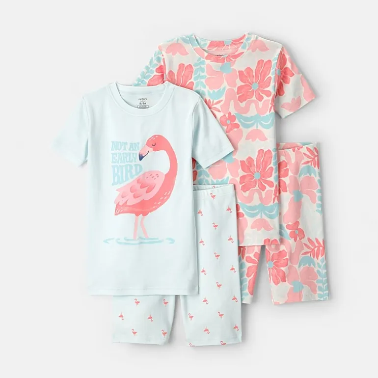 Carter's Little & Big Kid Girls 4-pc. Pajama Set