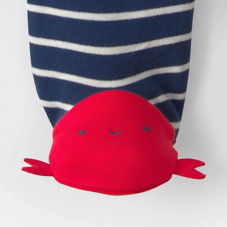Carter's Lobster Baby Boys Striped Sleep and Play