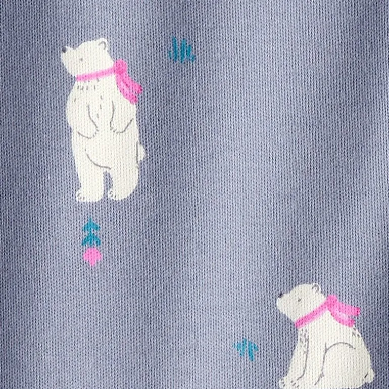 Carter's Polar Bear Baby Girls Sleep and Play