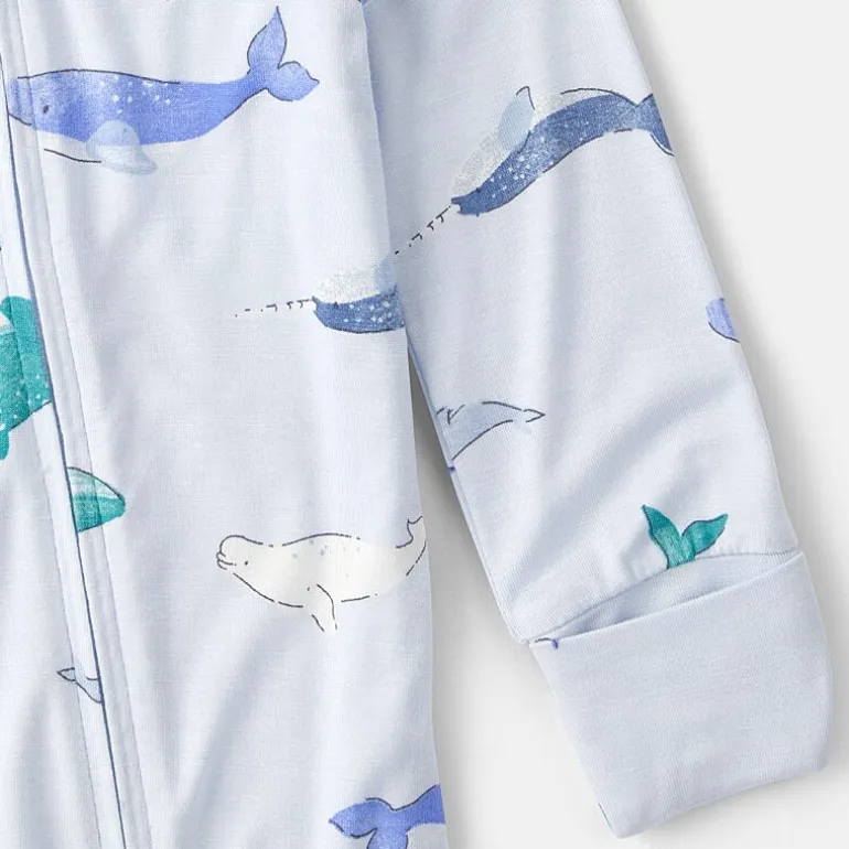 Carter's Purelysoft Whales Baby Boys Sleep and Play