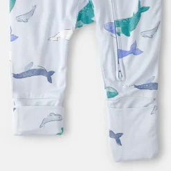 Carter's Purelysoft Whales Baby Boys Sleep and Play