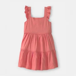 Carter's Toddler Girls Sleeveless Ruffled A-Line Dress