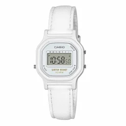 Casio Womens Digital White Strap Watch La-11wl-7apb