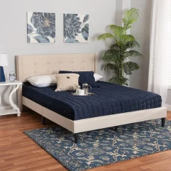 Casol Upholstered Platform Bed